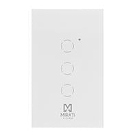 APAGADOR INTELIGENTE DE PARED MIRATI DE 3 APAGADORES TOUCH WIFI 2.4HZ BLUETOOTH // COMPATIBLE CON ANDROID E IOS // FUNCIONA CON ALEXA Y ASISTENTE DE GOOGLE APAGADOR INTELIGENTE DE PARED MIRATI DE 3 APAGADORES TOUCH WIFI 2.4HZ BLUETOOTH // COMPATIBLE CON ANDROID E IOS // FUNCIONA CON ALEXA Y ASISTENTE DE GOOGLE